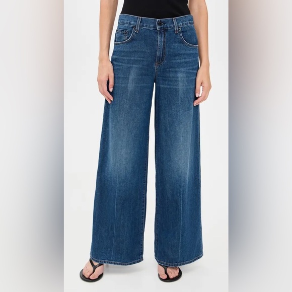 Anthropologie Denim - NWT Anthropologie ASKK NY Deep Blue Flare Jeans